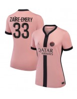 Paris Saint-Germain Warren Zaire-Emery #33 Alternativní Dres pro Dámské 2024-25 Krátký Rukáv